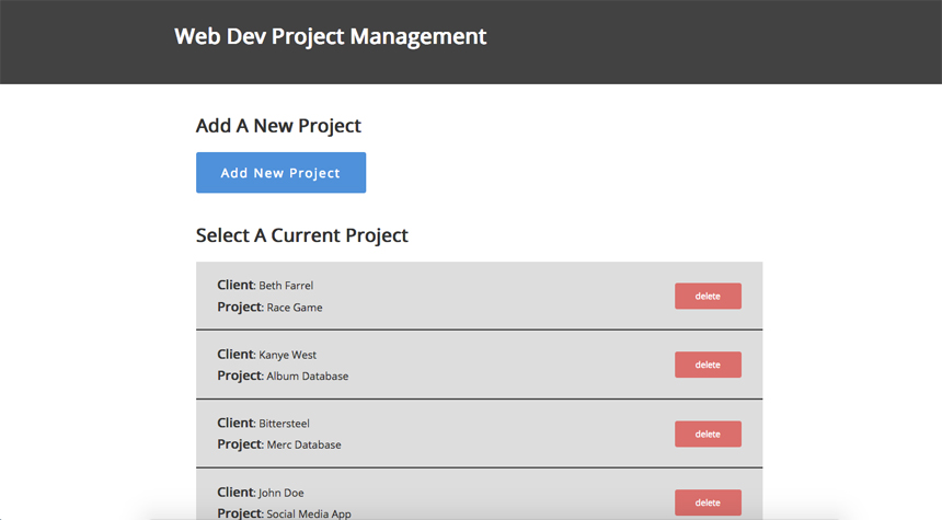Web Development Project Management